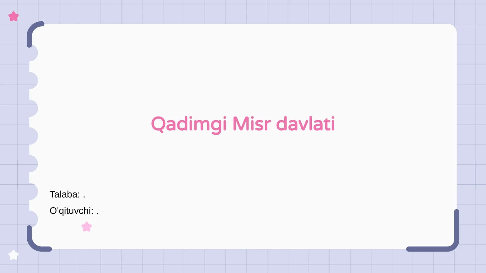 Qadimgi Misr davlati