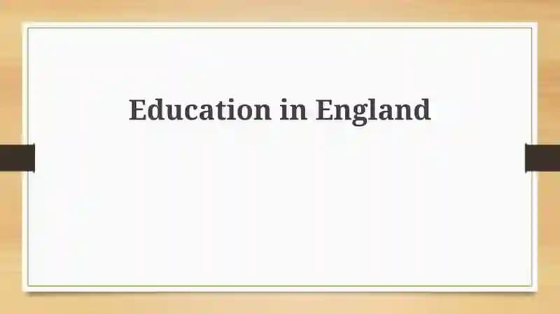 Education in England