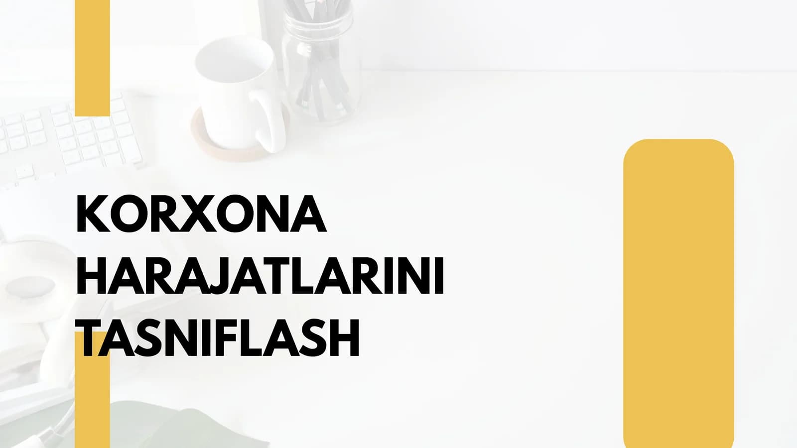 Xarajatlar tashriflash