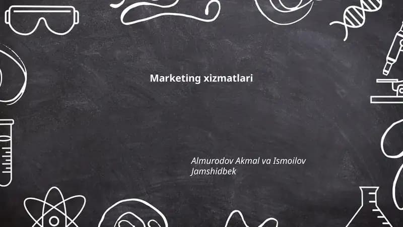 Raqamli marketing xizmatlari