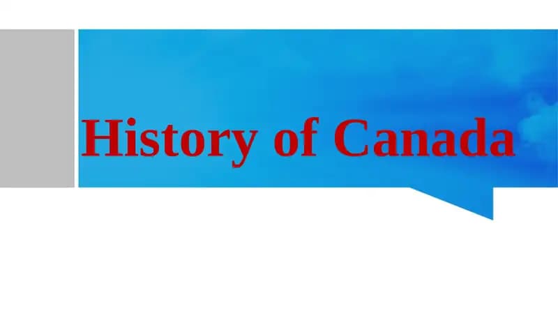 The First Nations