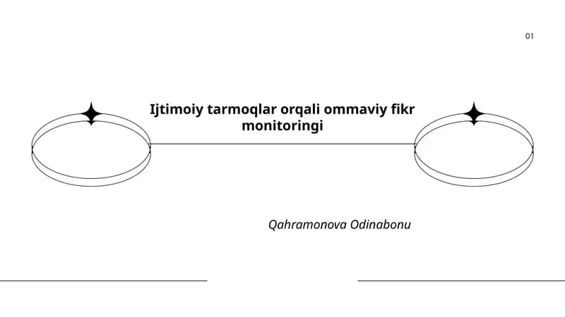 Ijtimoiy tarmoqlar orqali ommaviy fikr monitoringi