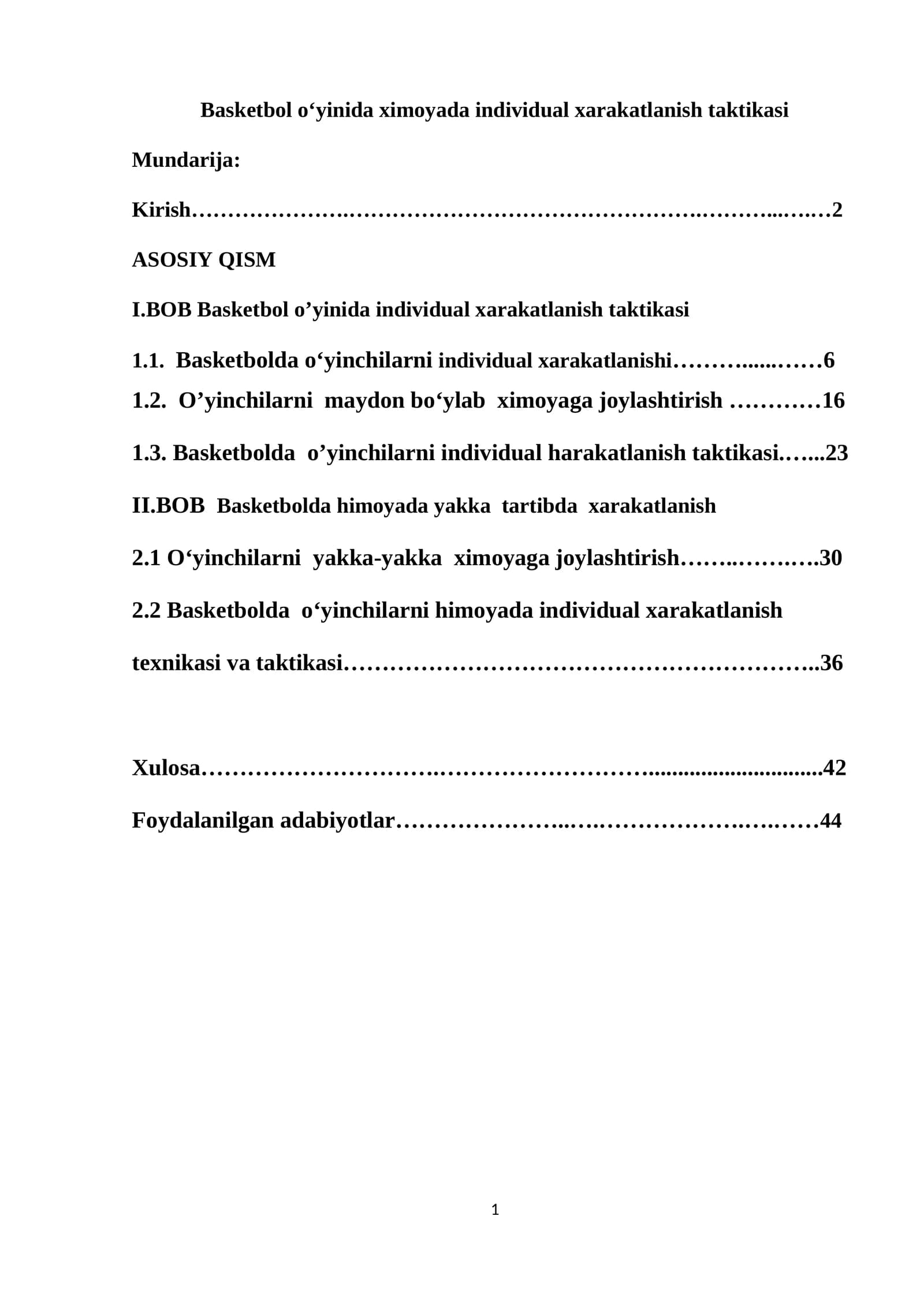 Basketbol o‘yinida o‘yinchilarni hujumdagi xamkorligi