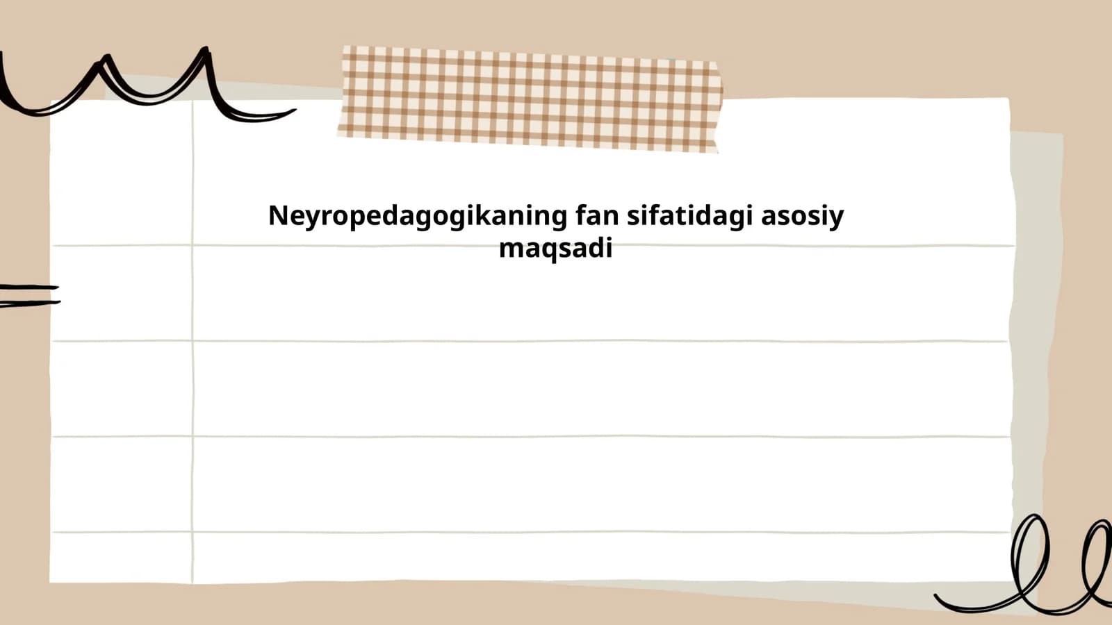 Neyropedagogika asoslari