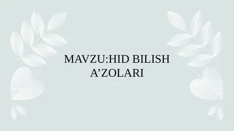 HID BILISH A’ZOLARI