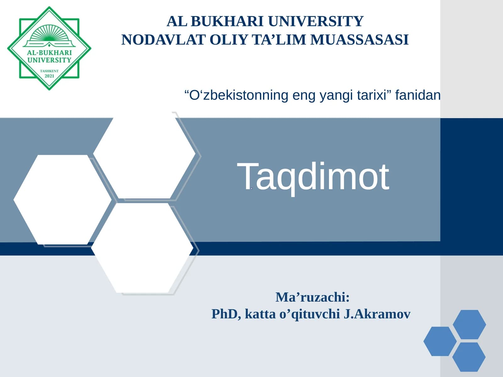 O‘ZBEKISTONDAMUSTAQILLIK G’OYALARINING TARIXIY ASOSLARI