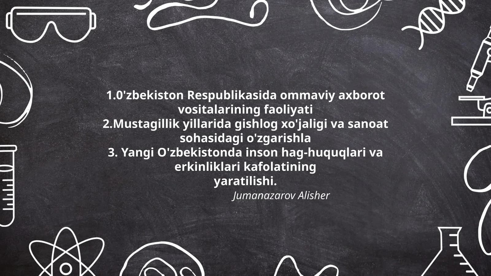 O'zbekiston Respublikasi Ommaviy Axbarot Vositalarining Faoliyati