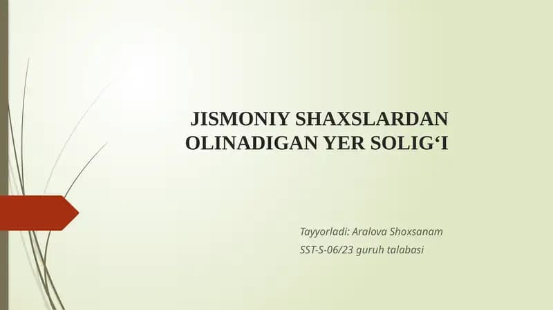 Yer solig'i