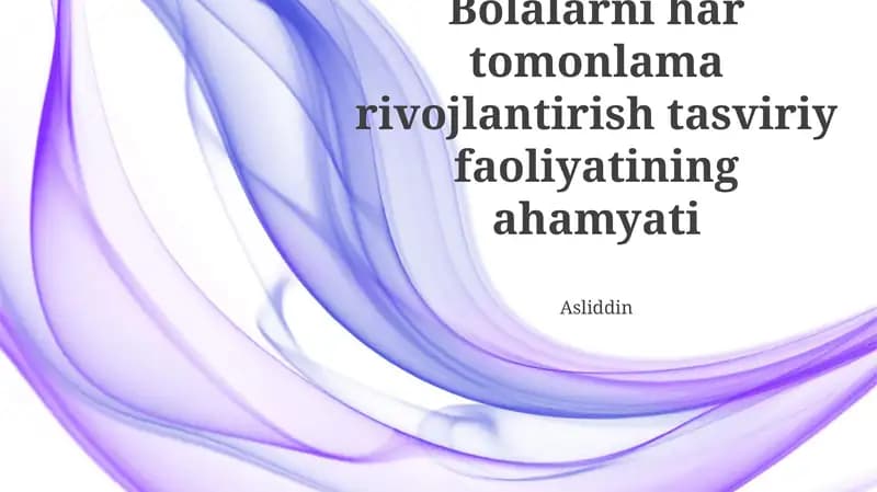 Ijtimoiy va muloqot ko'nikmalari