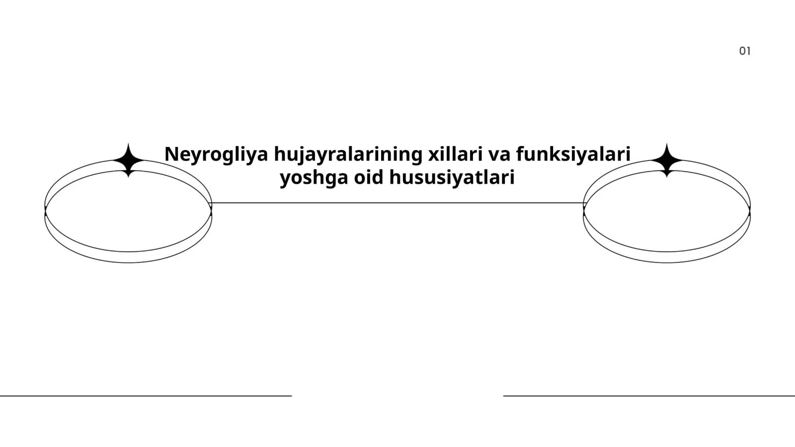 Neyrogliya hujayralarining xillari va funksiyalari yoshga oid hususiyatlari