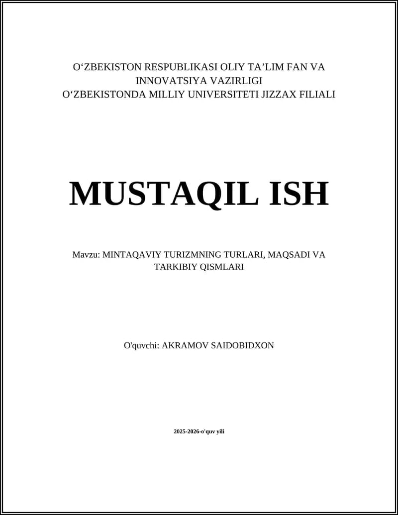 Ekoturizm