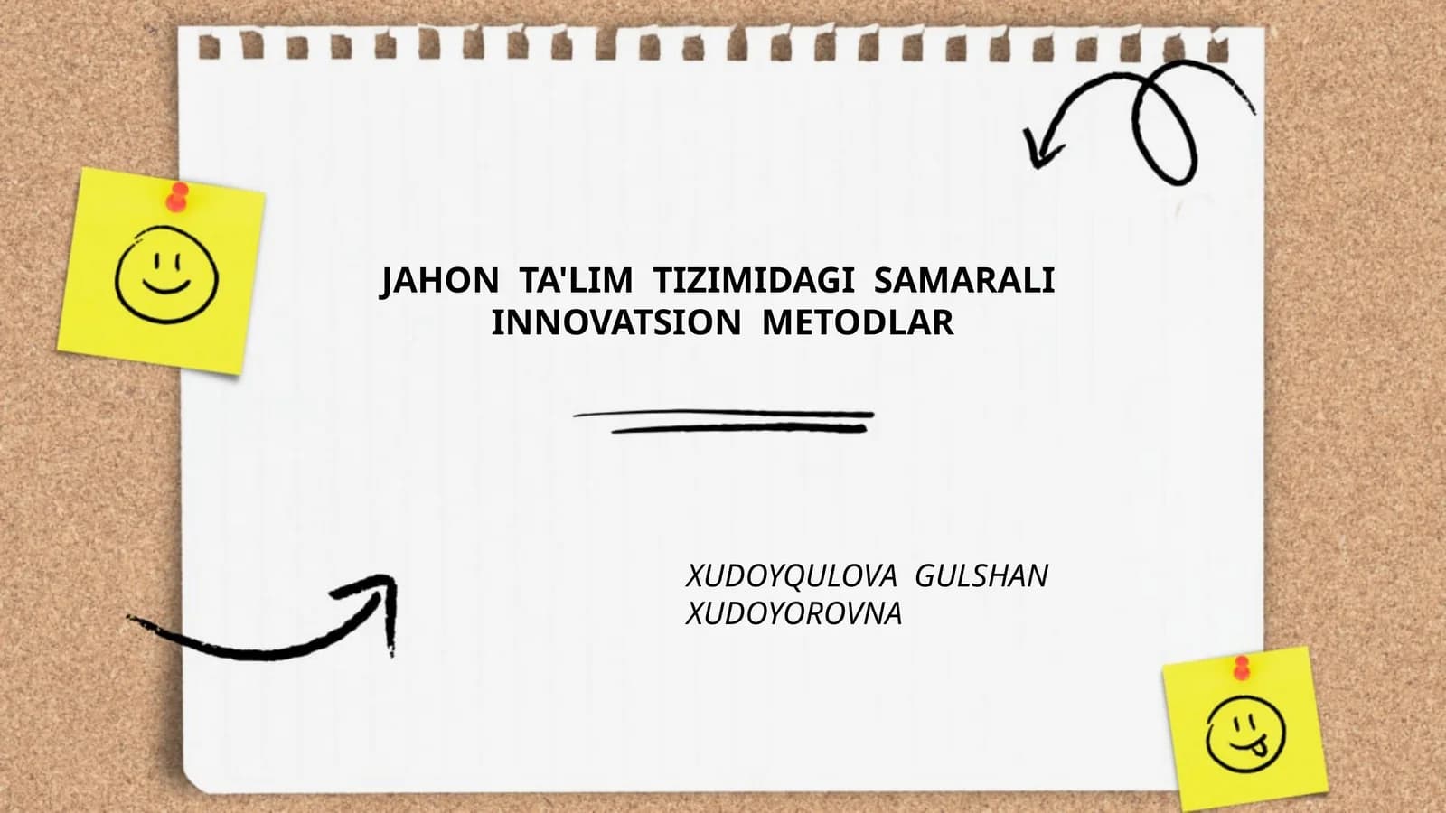 Ta'limda raqamli texnologiyalarni joriy etish