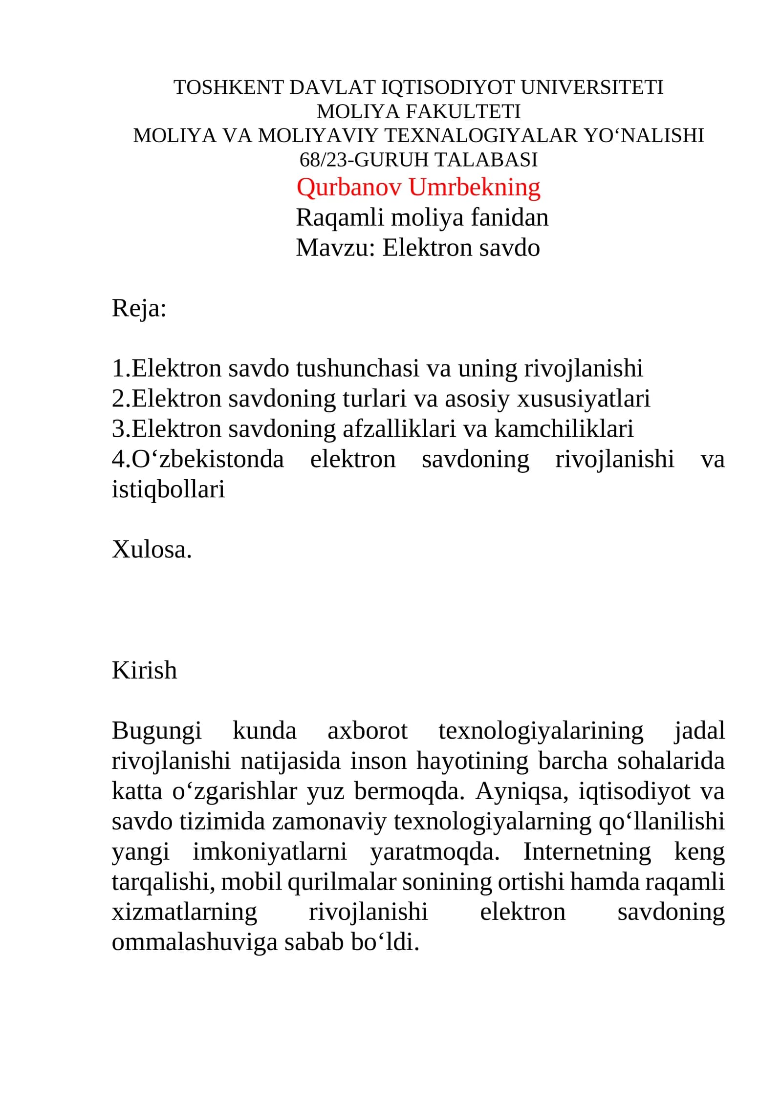 Elektron savdo