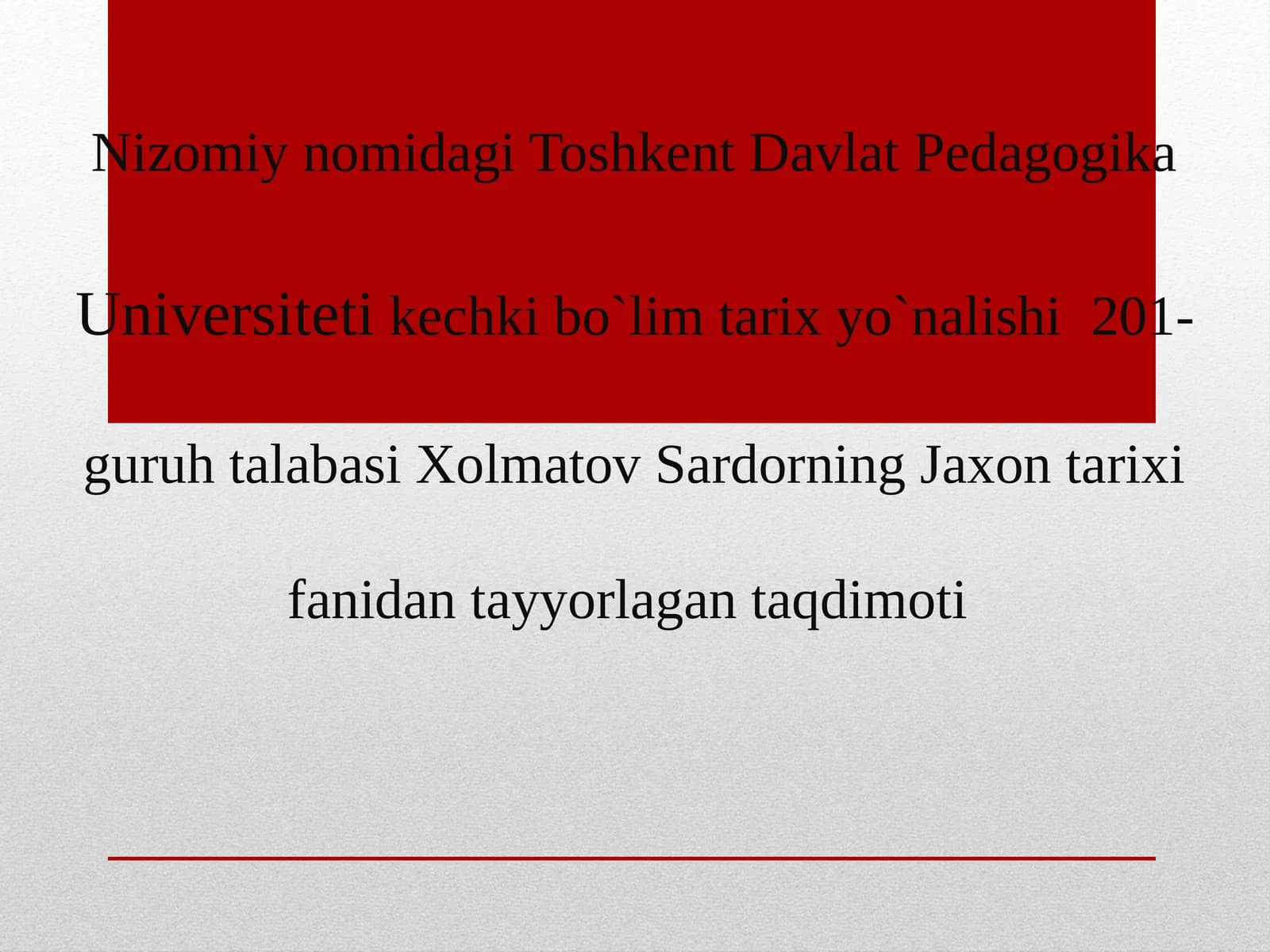 Arabxalifaligidamadaniyhayot