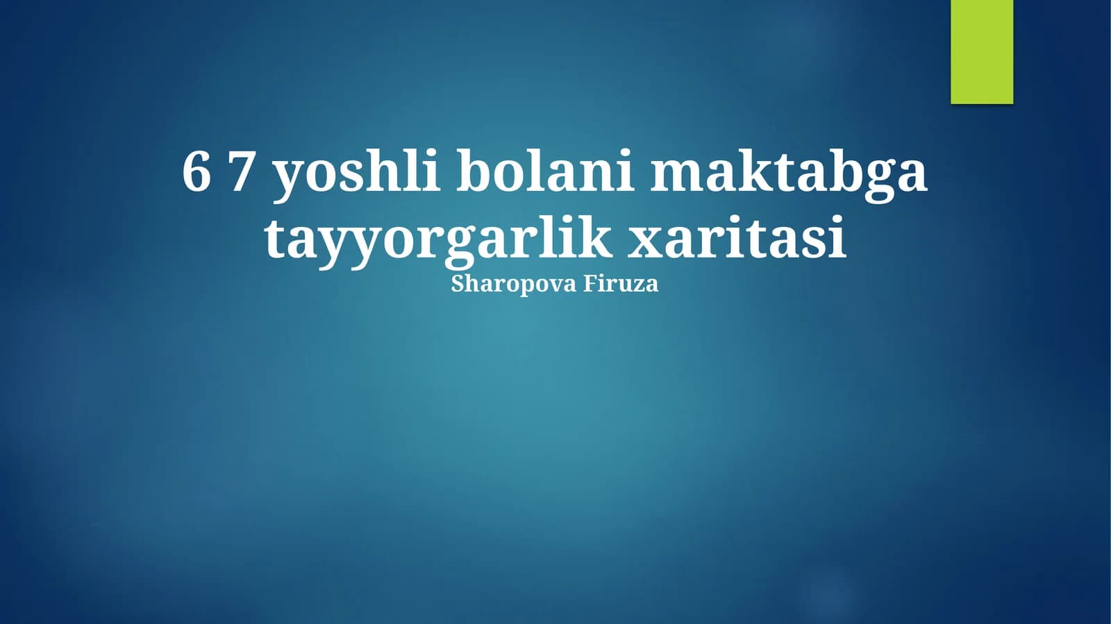 Matematik tayyorgarlik