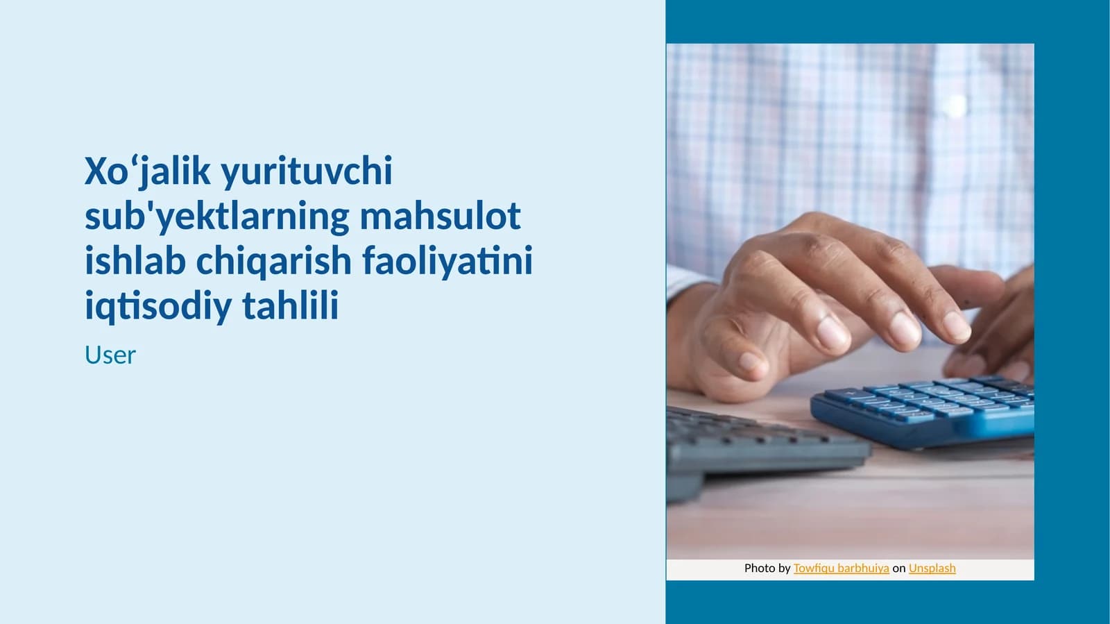 Mahsulot sotish hajmining iqtisodiy tahlili
