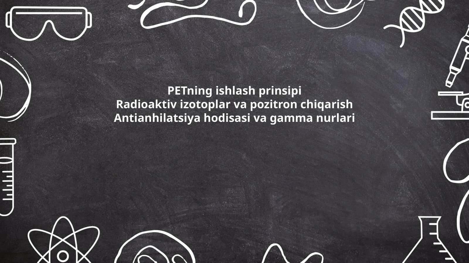 Radioaktiv izotoplar va pozitron chiqarish