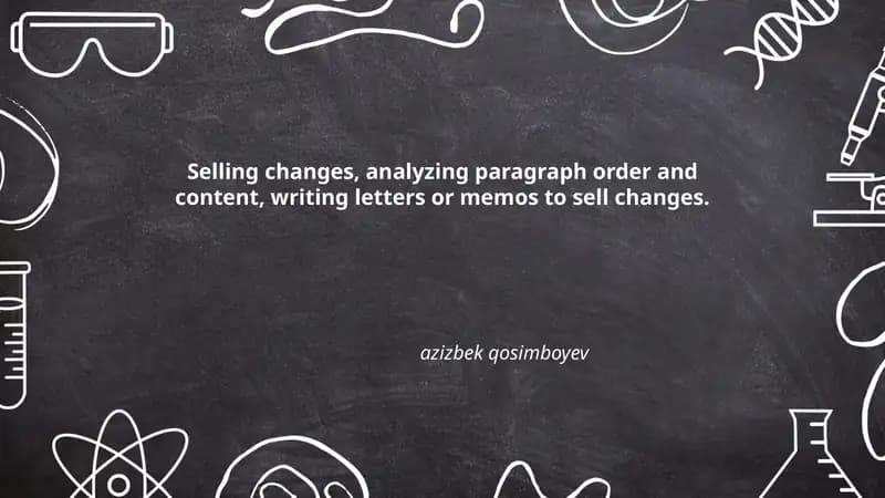 Identifying stakeholders and tailoring memo tone to sell change