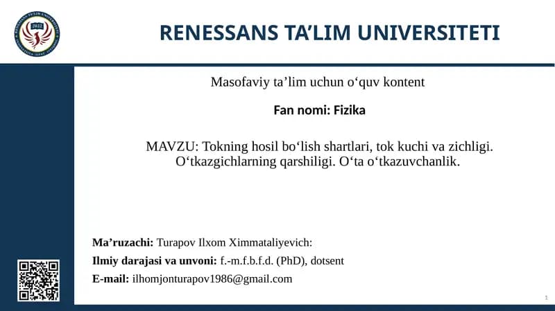 RENESSANS TA’LIM UNIVERSITETI