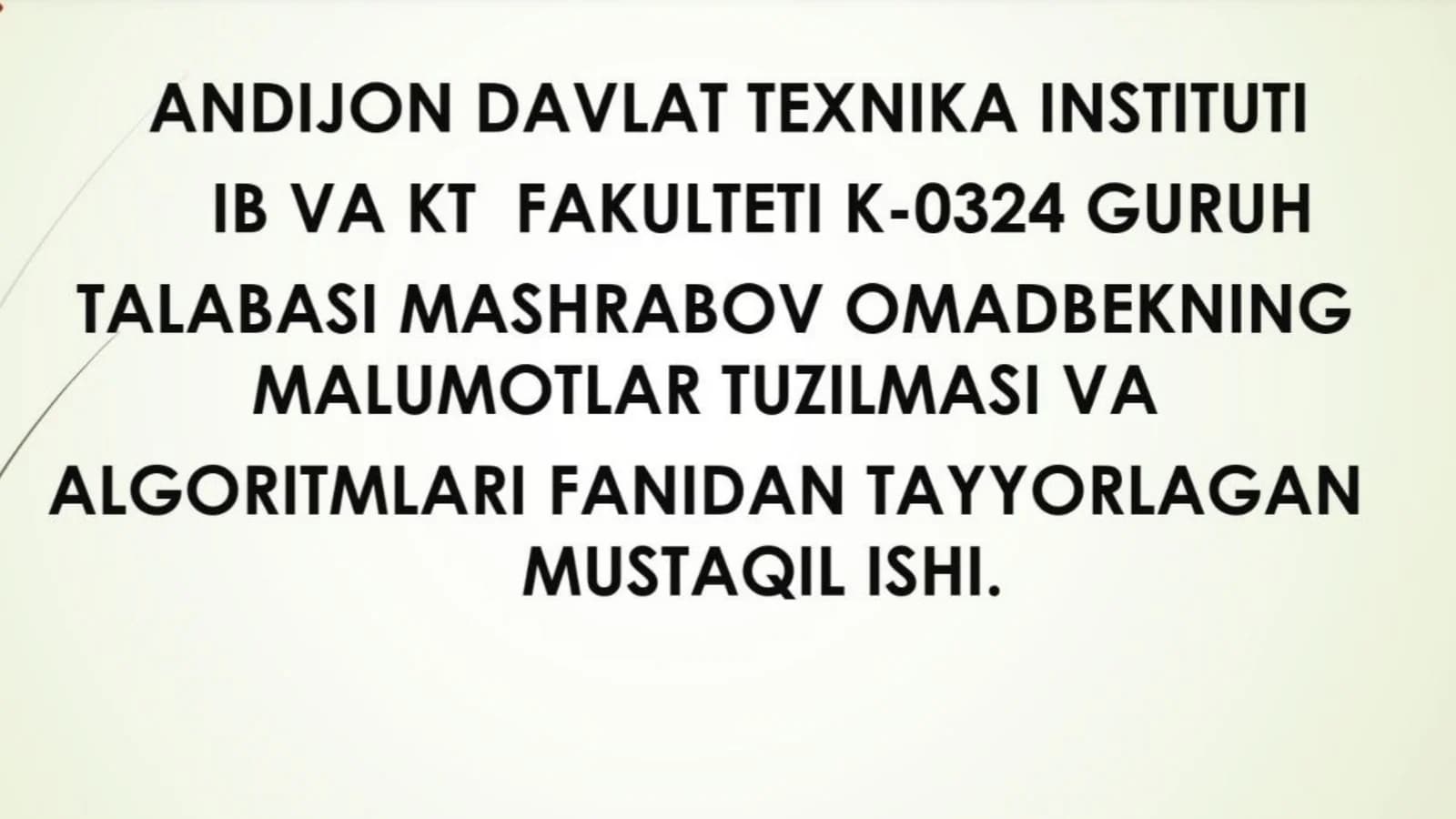 Radix Sort: Tartiblashning samarali usuli