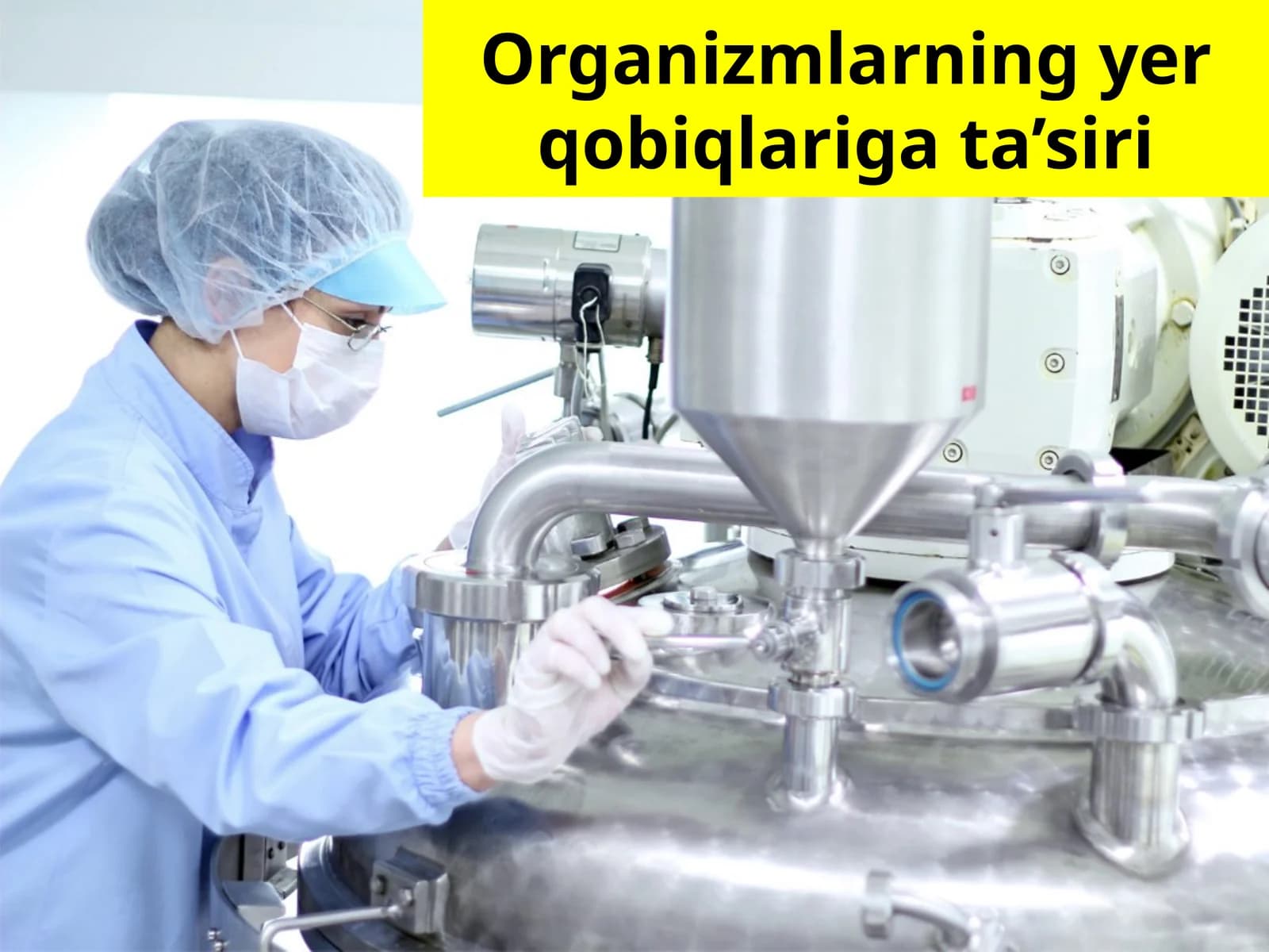 Organizmlarning yer qobiqlariga ta’siri