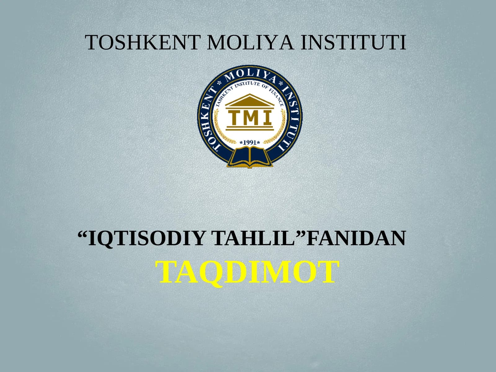 Buxgalteriya balansi tahlili