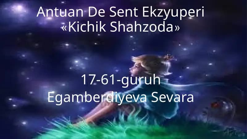 "Kichik Shahzoda"