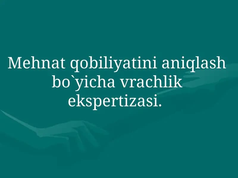 Ijtimoiy sug'urta va ta'minot