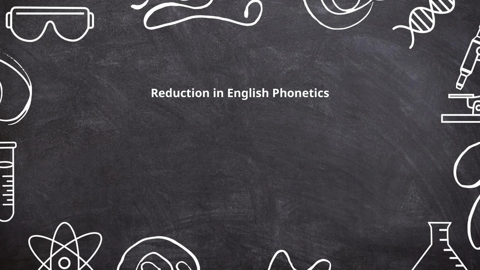 Reduction in English Phonetics