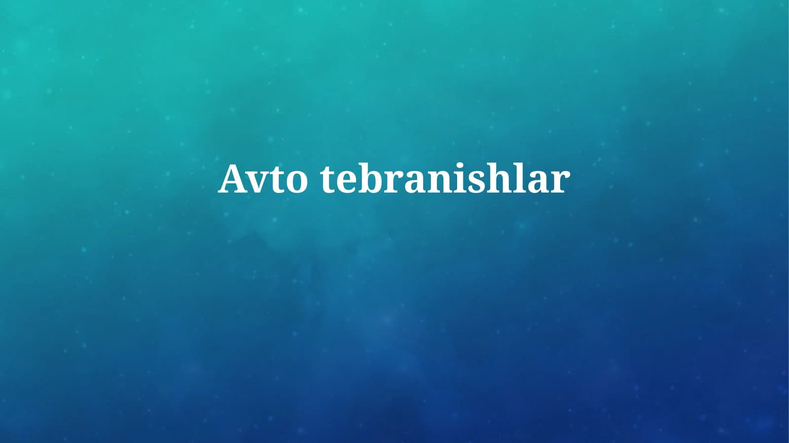 Vibratsiyani Kamaytirish va Oldini Olish Choralari