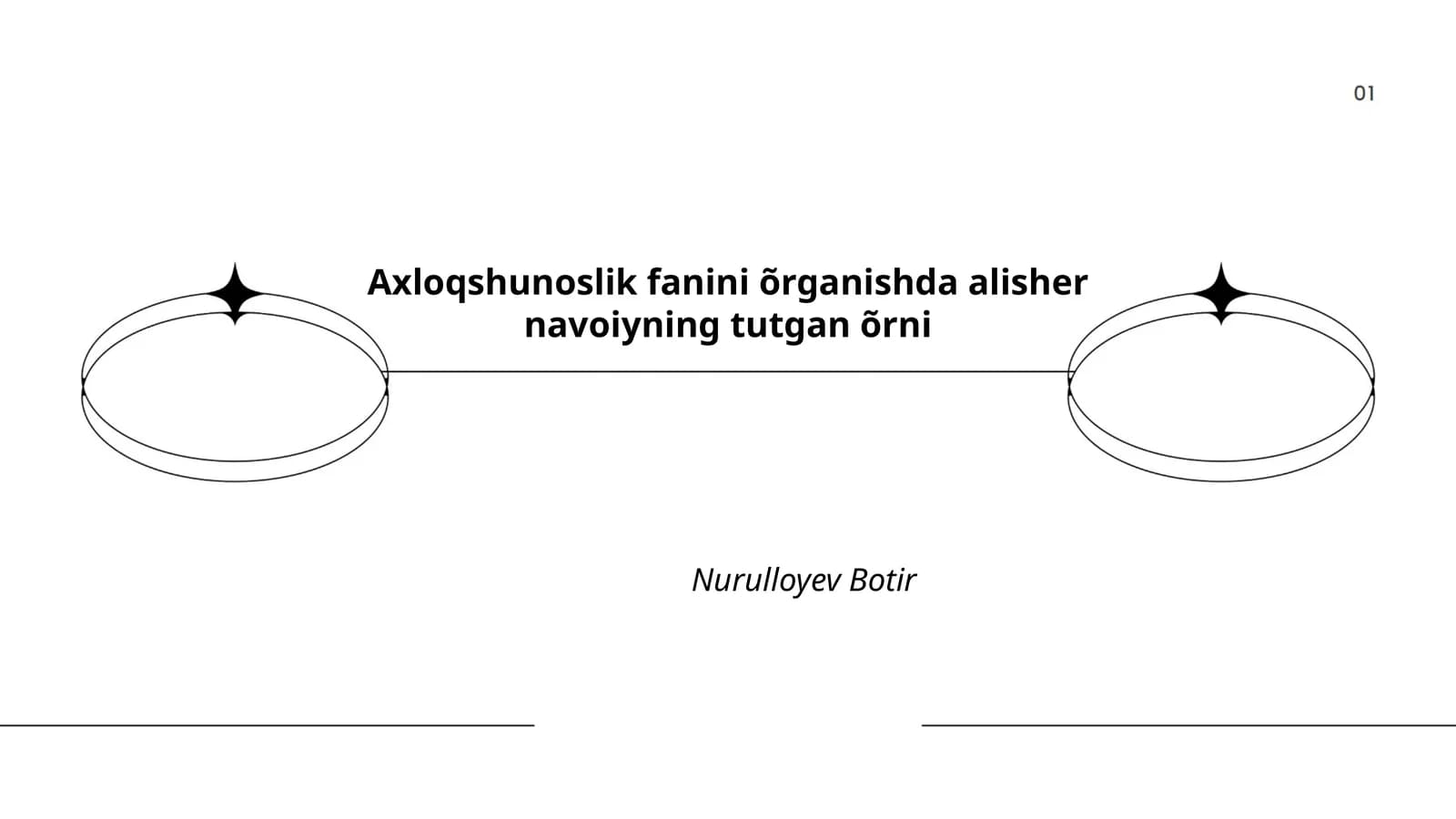 Alisher Navoiy va axloqshunoslikning asosiy tamoyillari