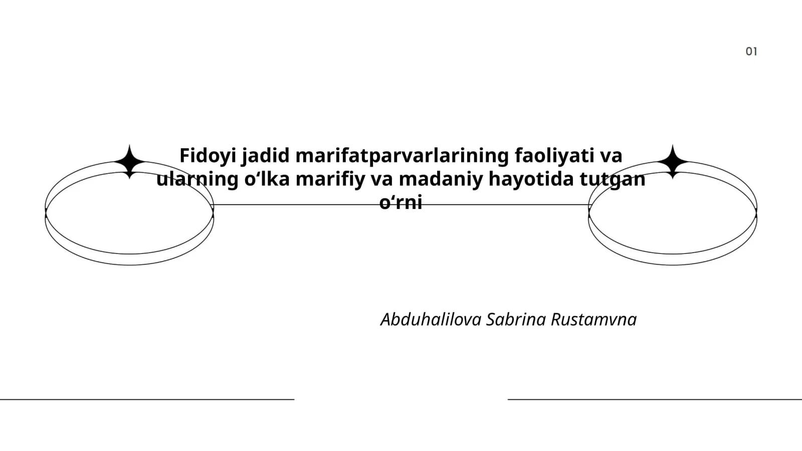 Fidoyi jadid marifatparvarlarining ta’lim sohasidagi islohotlari