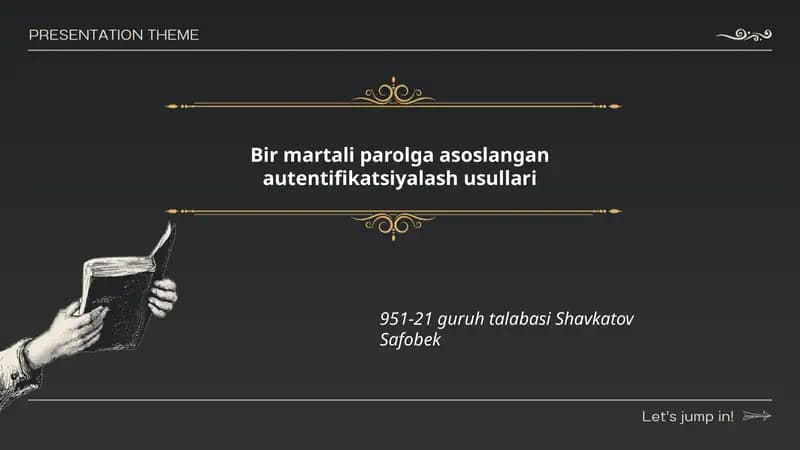 Bir martalik parol tizimlari tarixi
