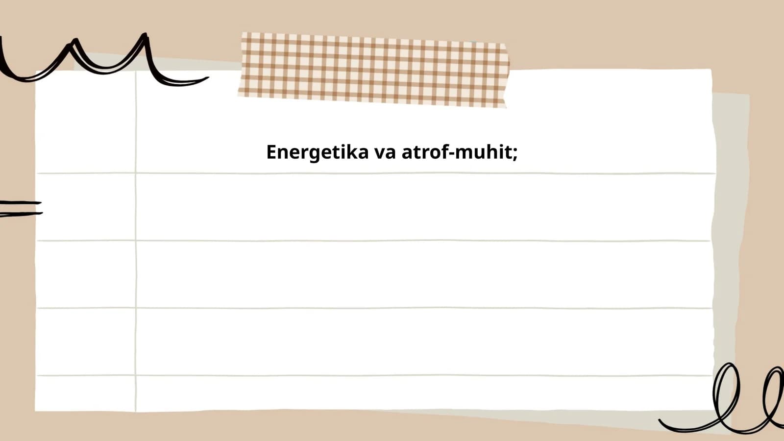 Energetika va atrof-muhit