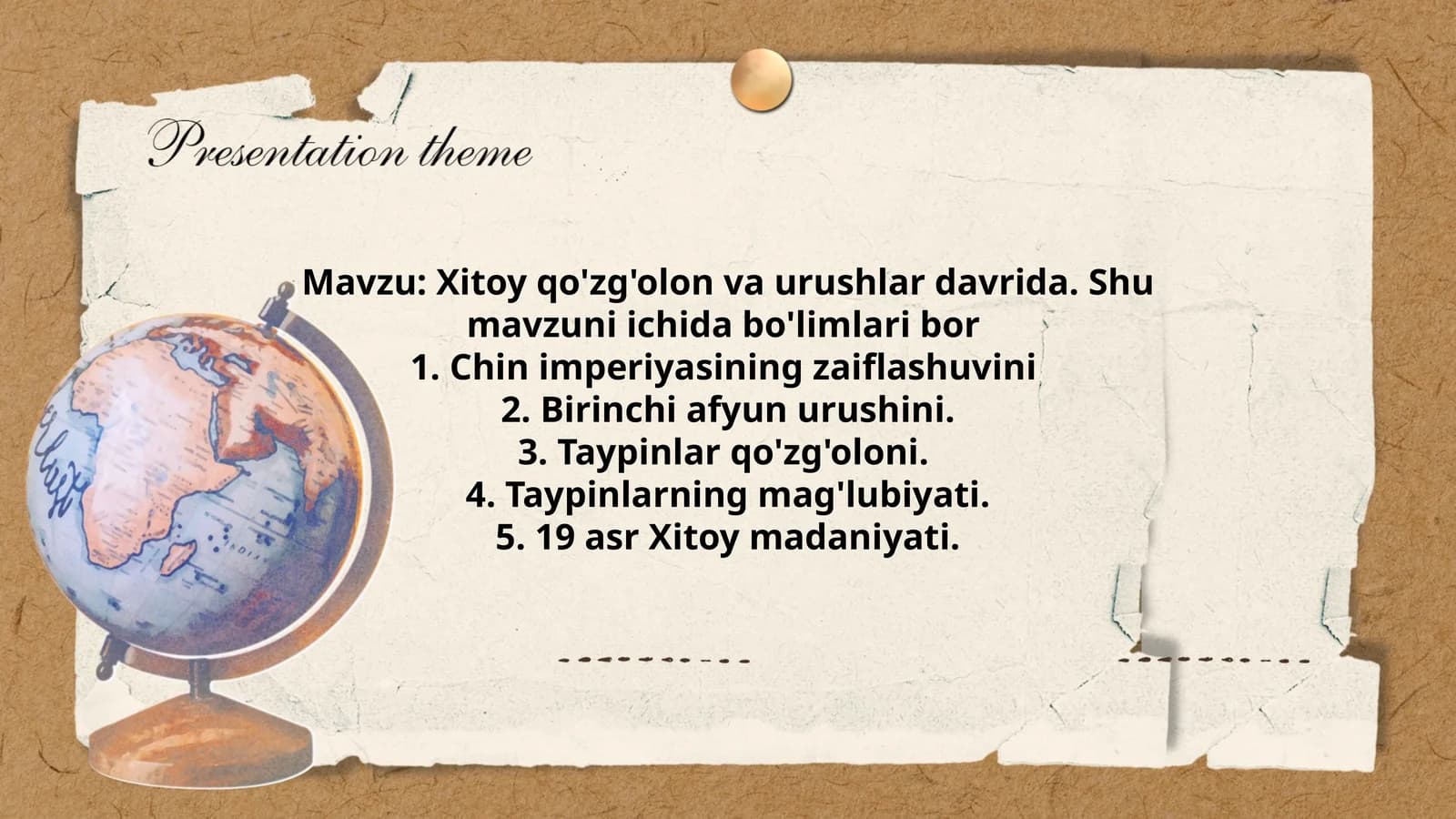 Xitoy qo'zg'olon va urushlar davrida