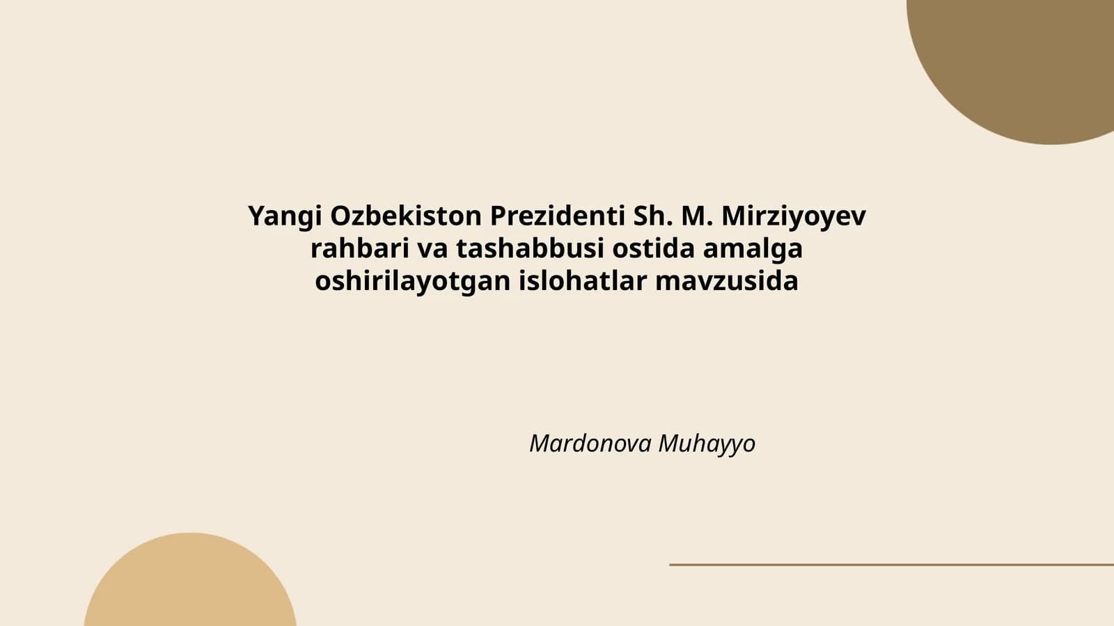 Konstitutsiyaviy islohotlar