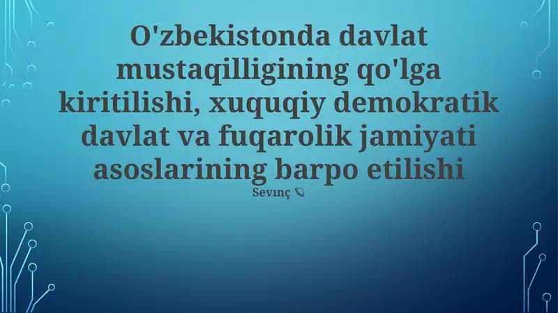 Fuqarolik Jamiyatini Rivojlantirish: Xalqni Kuchlantirish