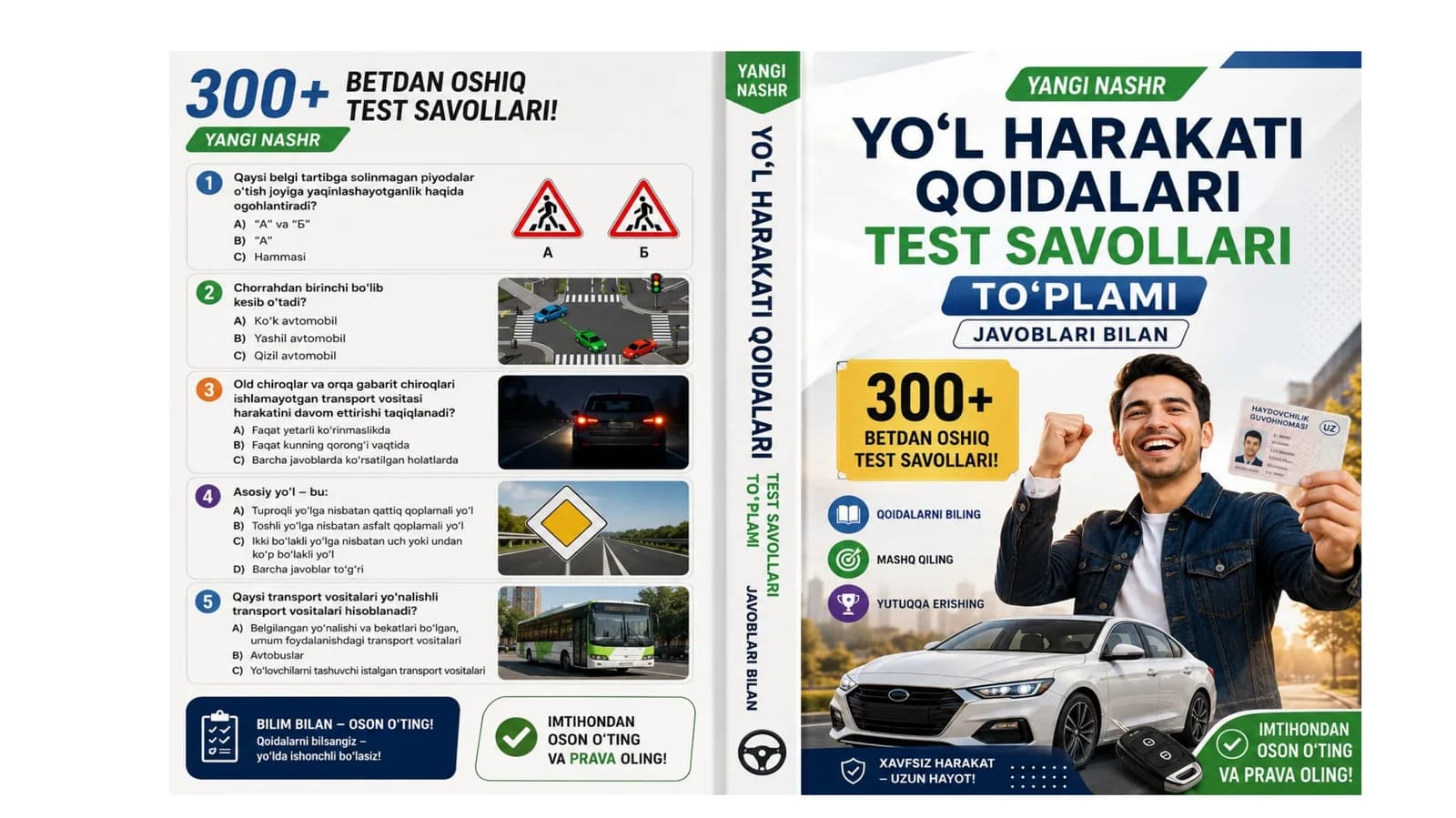 YO'L HARAKATI QOIDALARI TEST