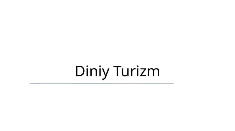 Diniy Turizm