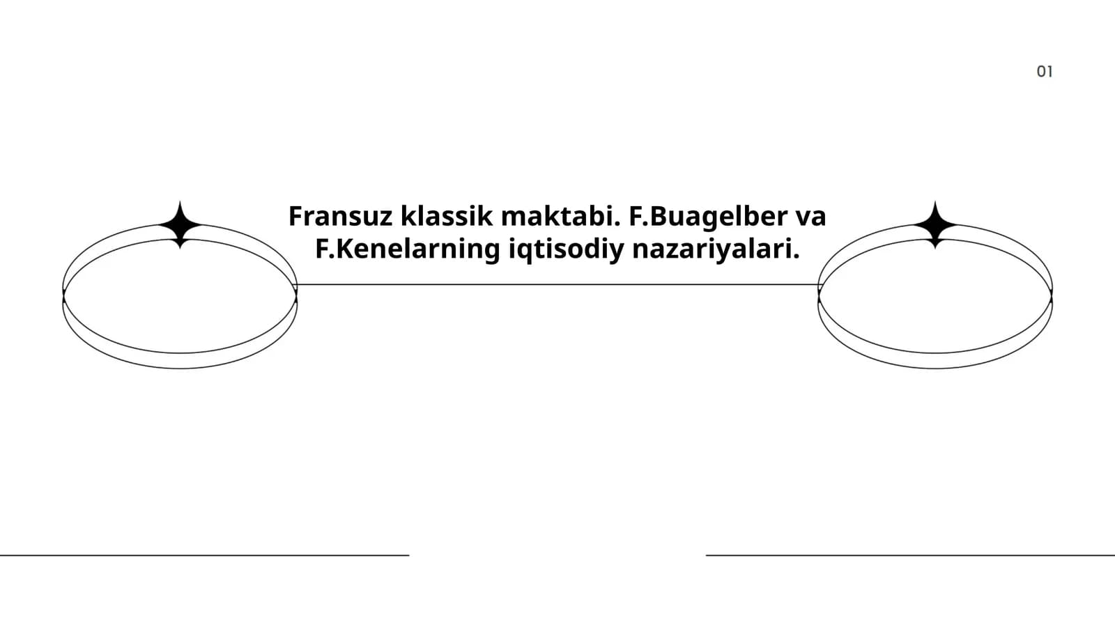 Fransuz klassik maktabi. F.Buagelber va F.Kenelarning iqtisodiy nazariyalari