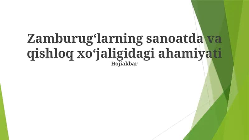 Zamburug'li biopesitsidlar