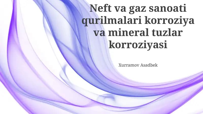 Mineral Tuzu Korroziyasi