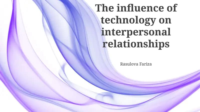 The Double-Edged Sword: Technology's Impact on Connection