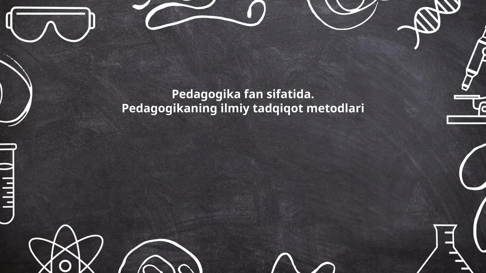 Pedagogikaning Ilmiy Tadqiqot Metodlari