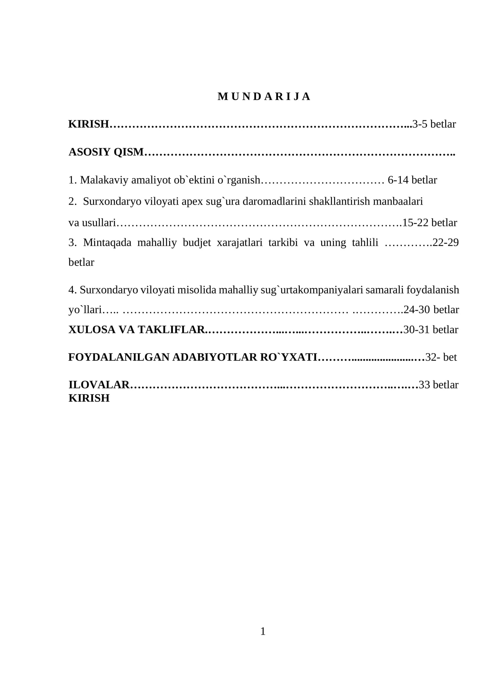 byudjet tashkilot amaliyot hisoboti