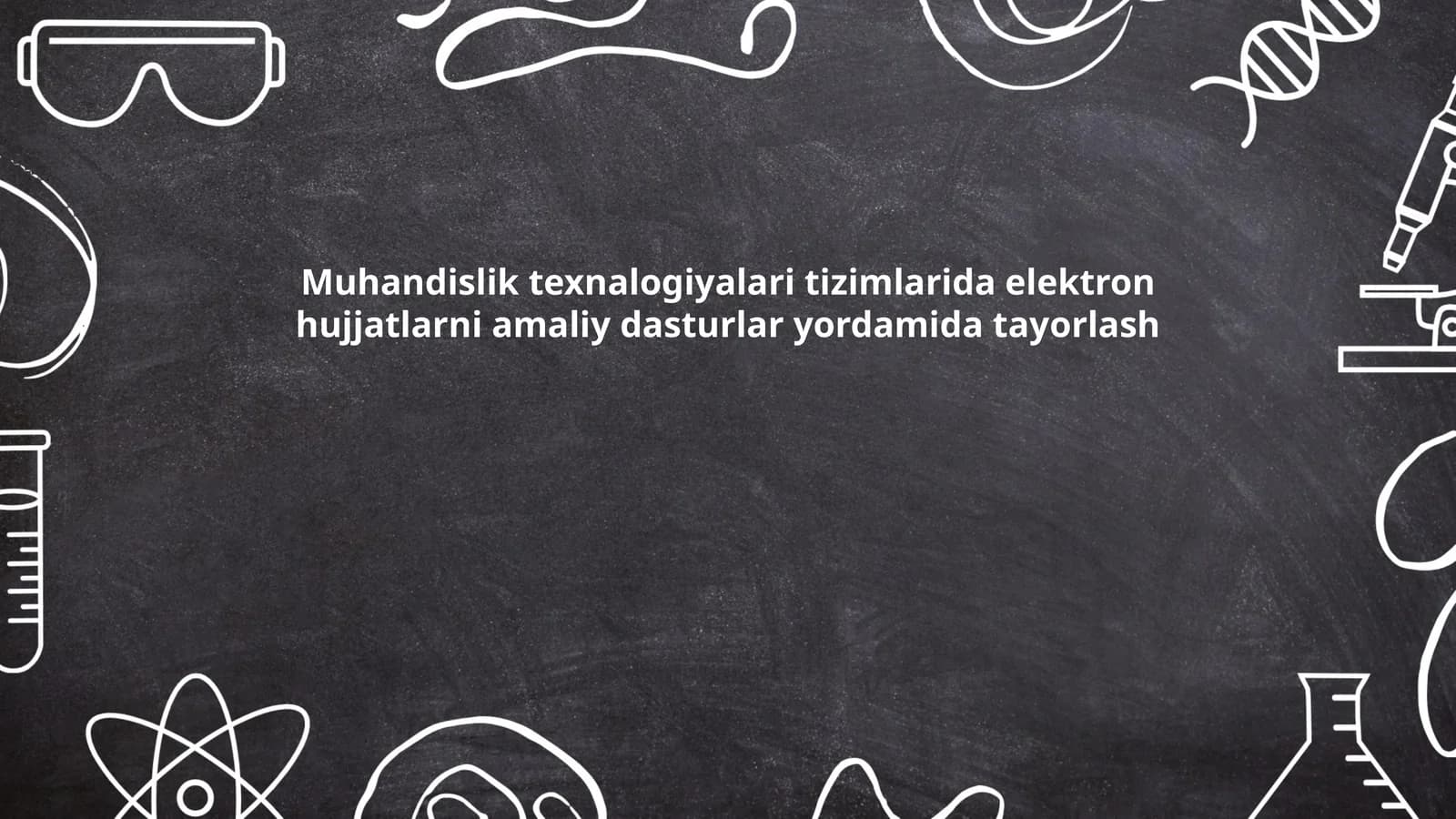 Elektron hujjatlar tayyorlash
