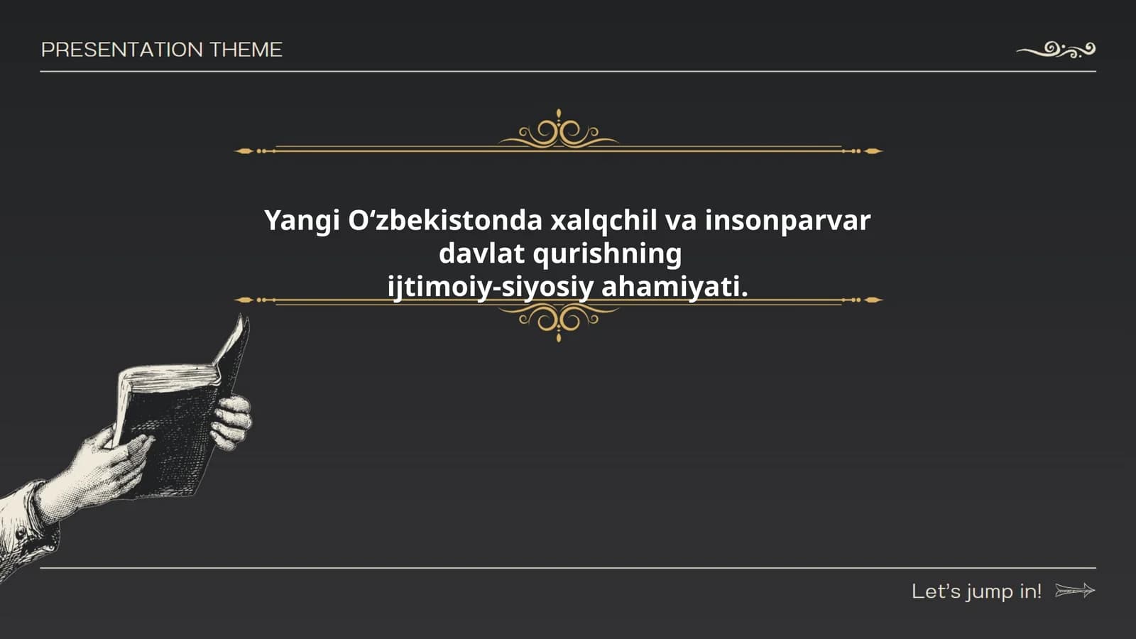 Yangi O‘zbekistonda xalqchil va insonparvar davlat qurishning ijtimoiy-siyosiy ahamiyati