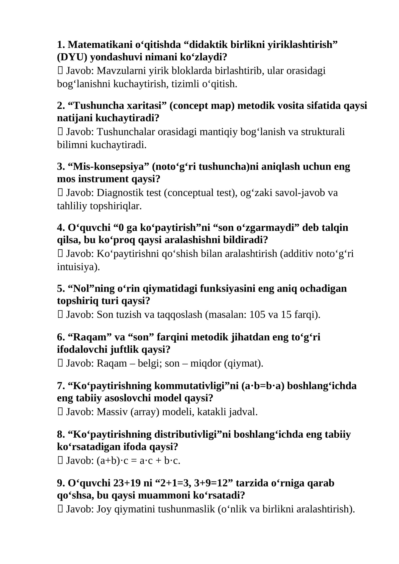 Matematika darslari