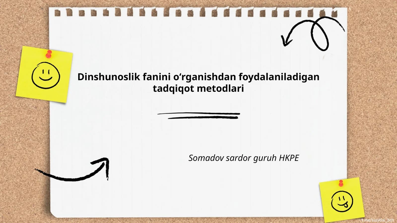 Dinshunoslik fanini oʻrganishdan foydalaniladigan tadqiqot metodlari