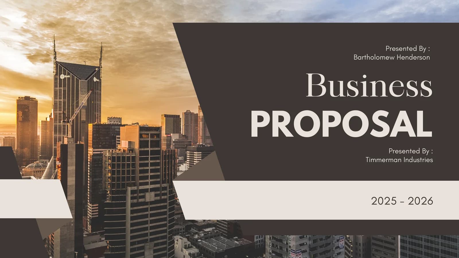 PROPOSAL